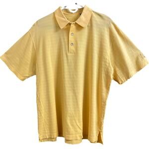 Ben Hogan Yellow Links O'Tryon Golf Polo Shirt size Medium
